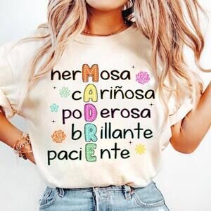 Ella Es Mam Retro Spanish Blessed Mom Latina Pride T-Shirt